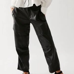 Free people vegan leather nwt